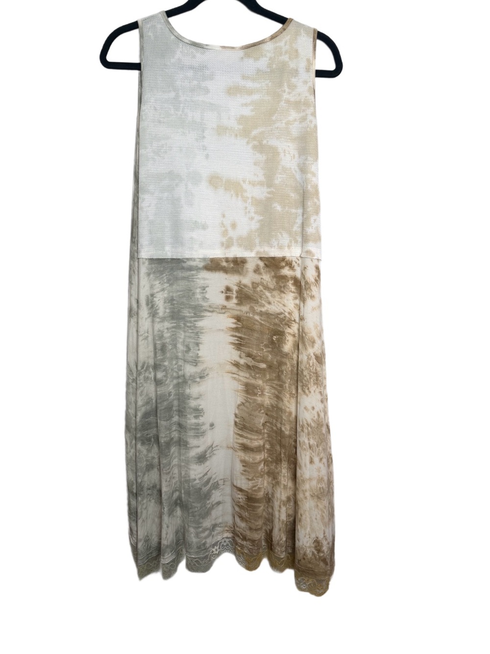 POL Tie-Dye Lace Trim Sleeveless Midi Dress Size M - Picture 3 of 8